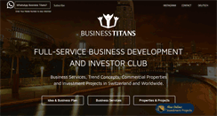 Desktop Screenshot of business-titans.com